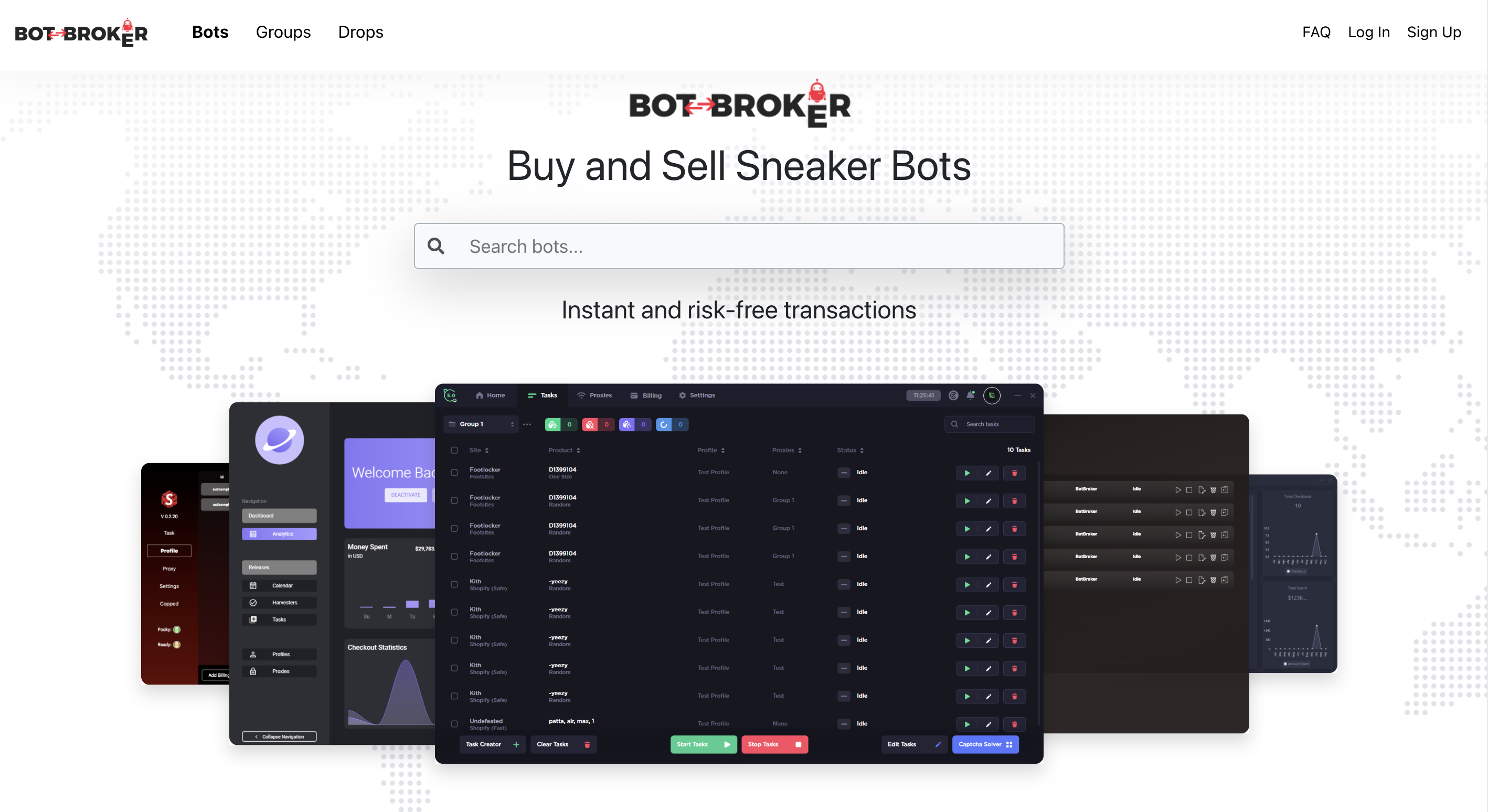 Bot broker, acheter et vendre ces sneakerbots